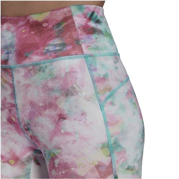 Adidas’s 7/8 Tie Dye Leggings Zoe Saldana Collection | SIZE S - Picture 11 of 11